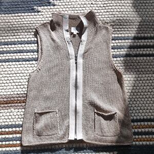 Margaret O'Leary knit vest